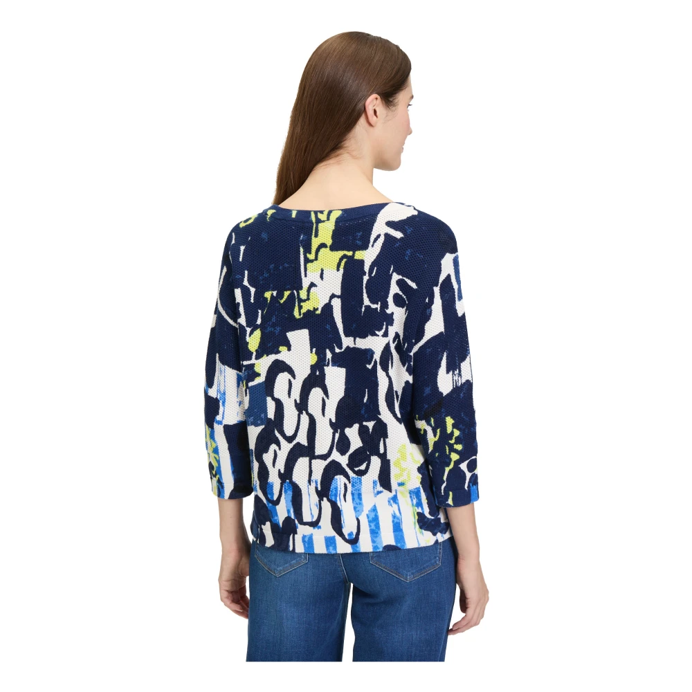 Betty Barclay Grafische Print Trui Multicolor Dames