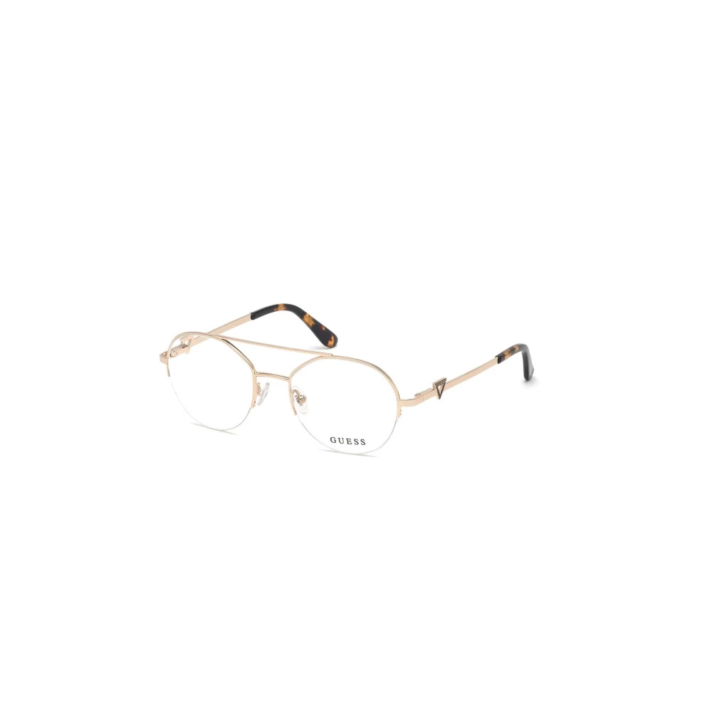 Guess Geometrische Bril Yellow Dames