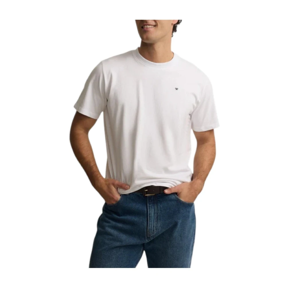 Silbon White Happiest T-Shirt - Male - T-Shirts - L - Tops