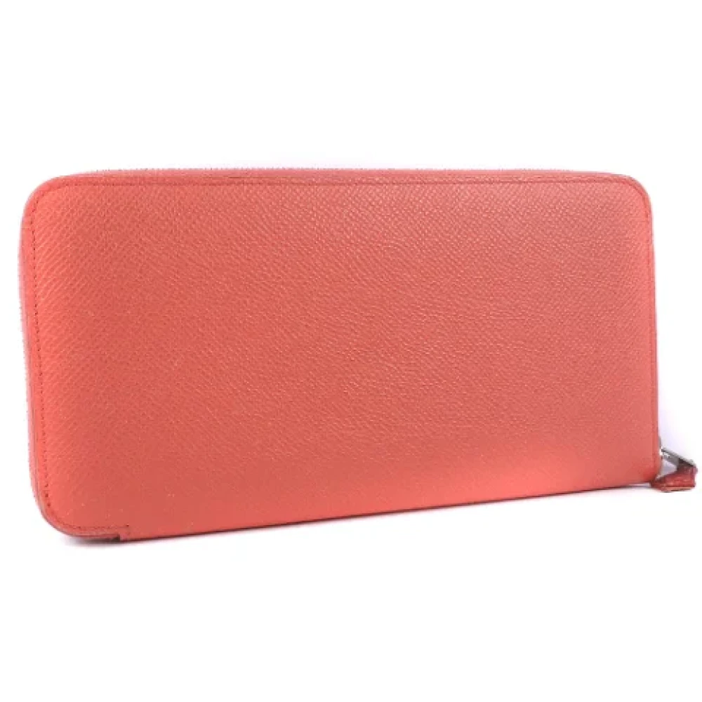 Hermès Vintage Pre-owned Leather wallets Pink Dames