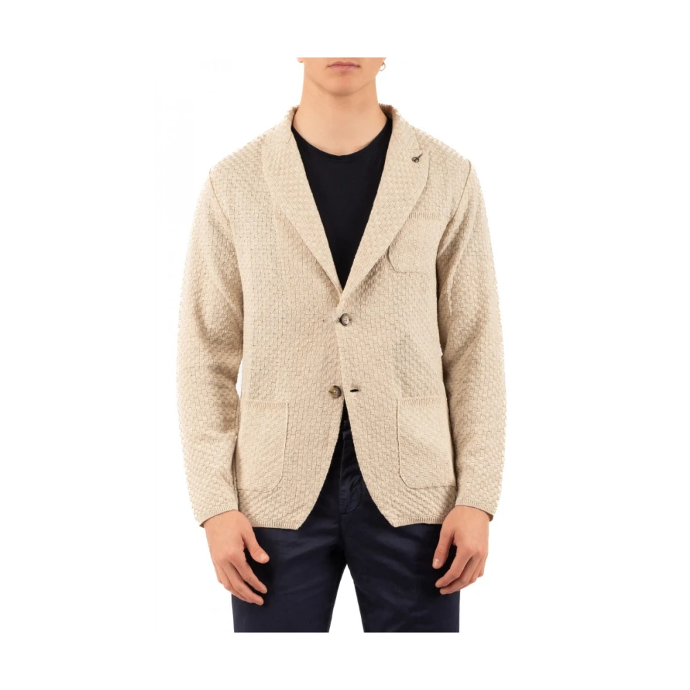 Paoloni Stijlvolle Vest Beige Heren