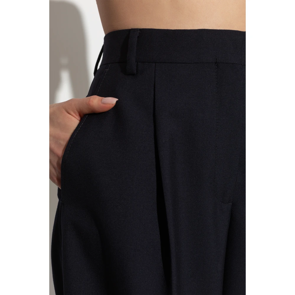 Officine Générale Geplooide broek Blue Dames