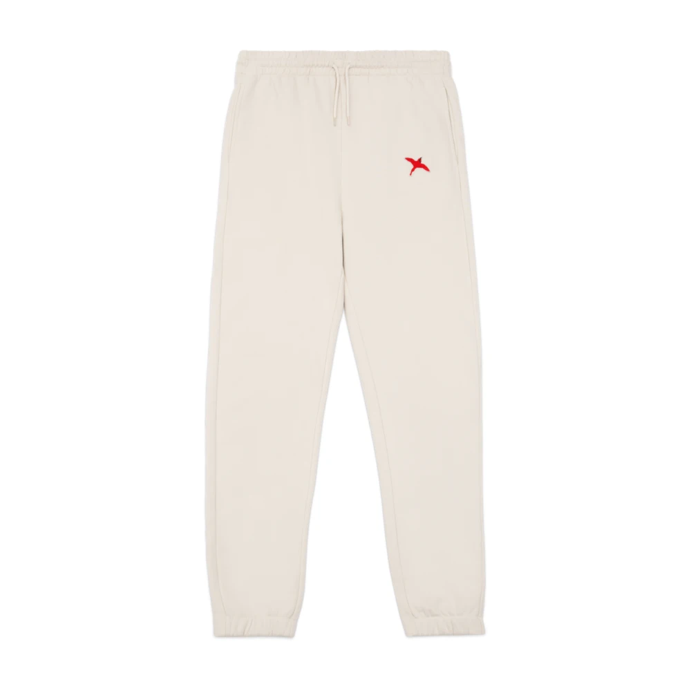 Axel Arigato Rode Bij Vogel Sweatpants Beige Heren