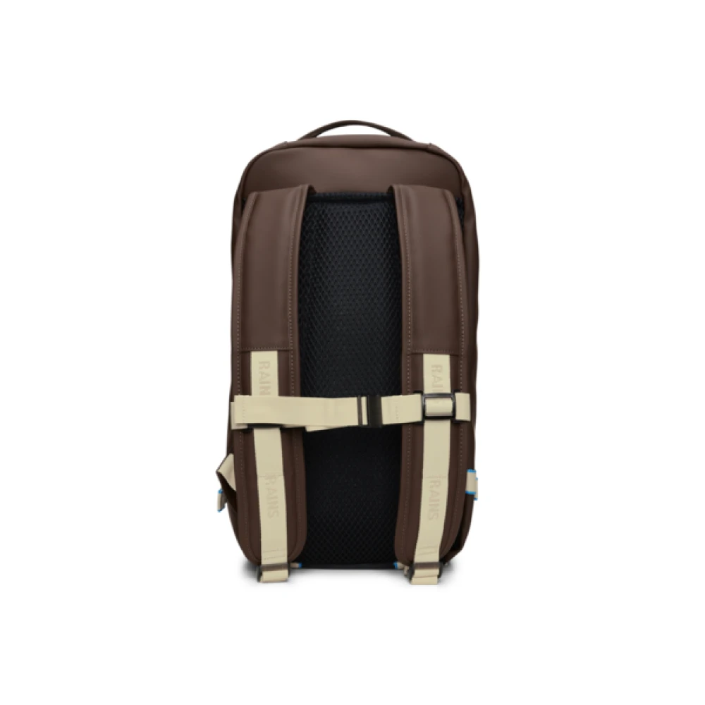 Rains Stijlvolle Rugzak Collectie Brown Unisex