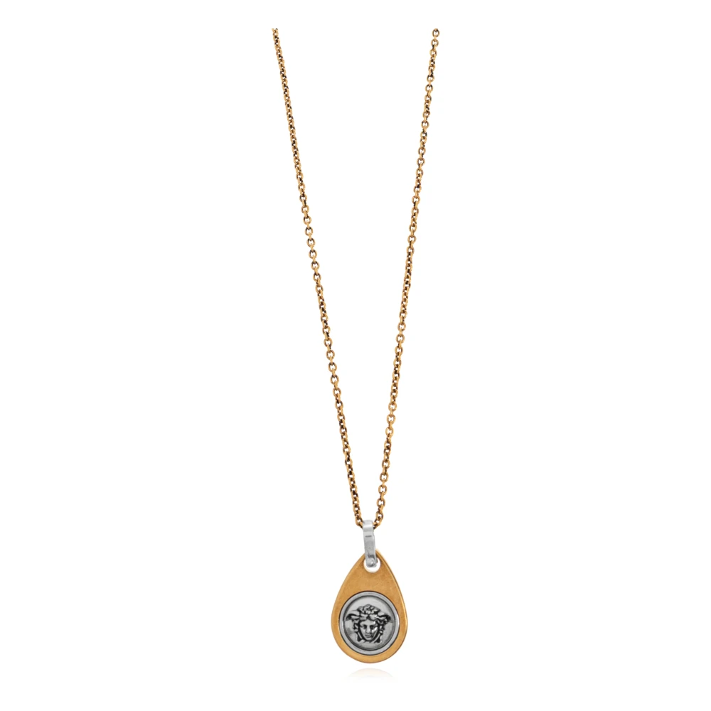 Versace Mannelijk Geel Accessoires Heren, One Size, Necklaces