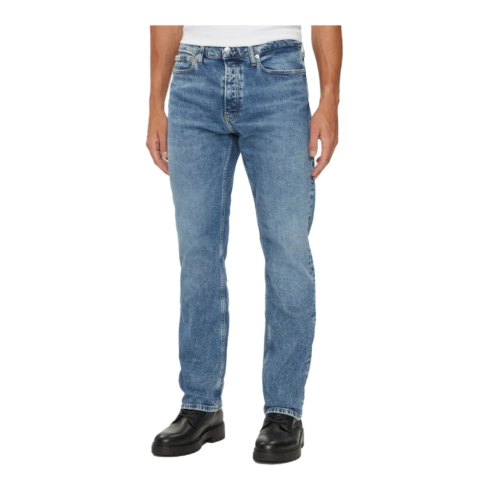 Calvin Klein Regular Fit Blauwe Jeans Blue Heren