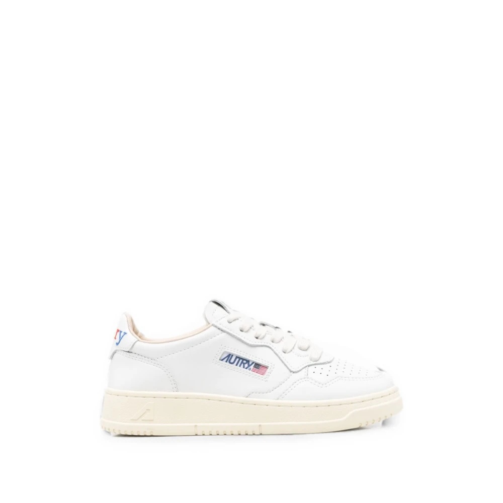 Autry White Sneakers, Female, 7 Uk, Medalist Low Sneaker