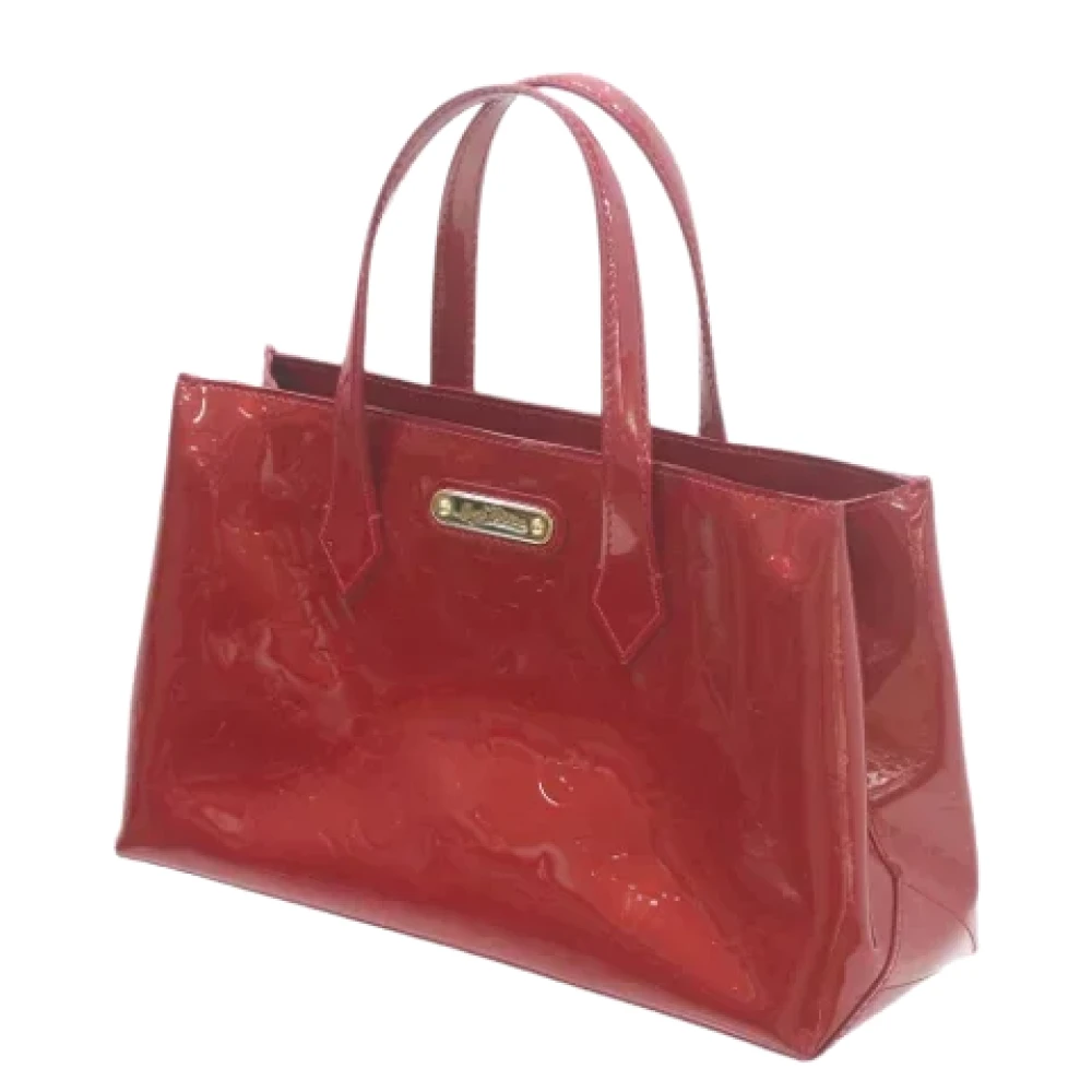 Louis Vuitton Vintage Pre-owned Canvas handbags Red Dames
