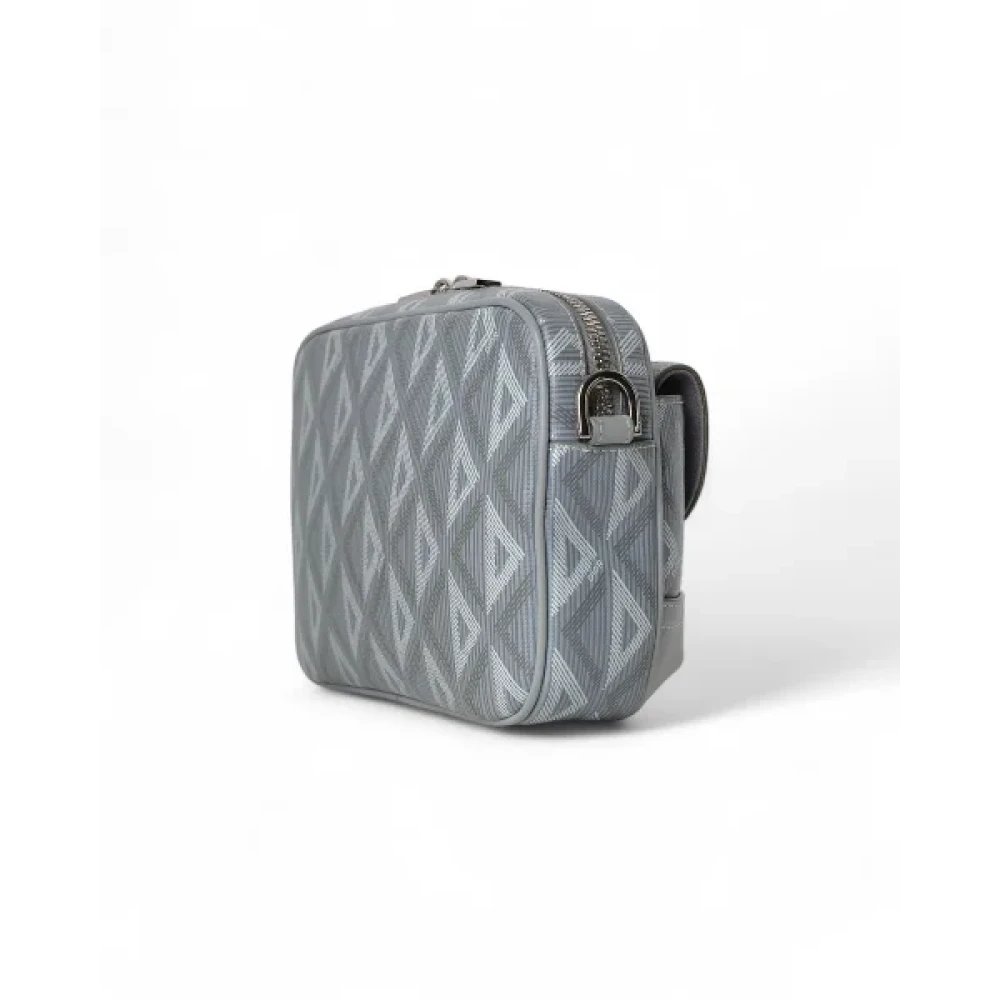 Dior Vintage Pre-owned Fabric dior-bags Gray Dames
