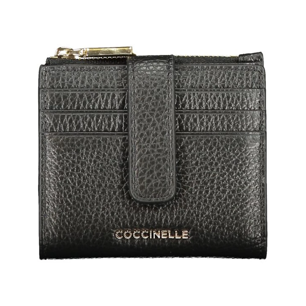 Coccinelle Vrouw Zwart E Leren Damesportemonnee