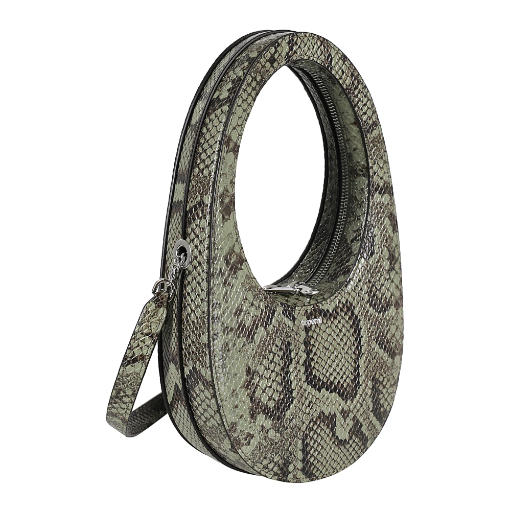 Coperni Gedrukte Crossbody Mini Swipe Tas Green Dames