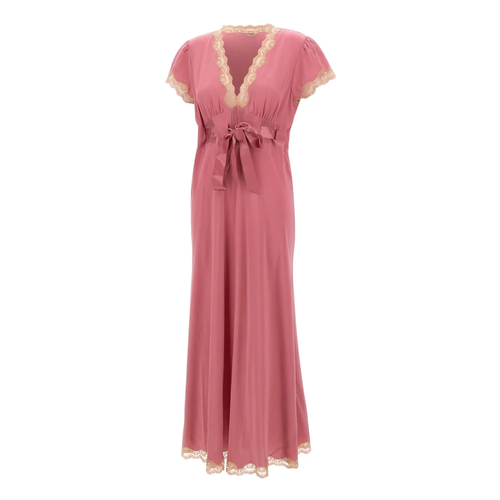 Rixo Women's Pink Marlice Midi Dress