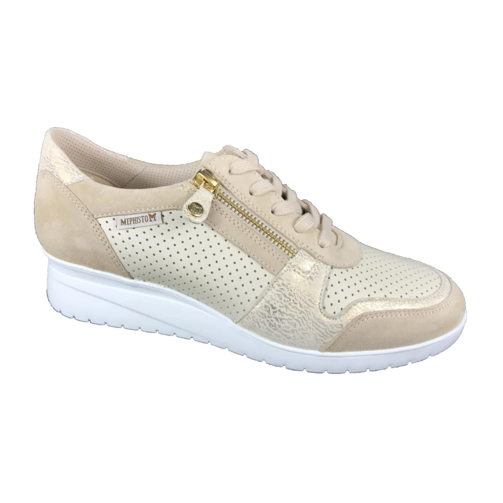 Mephisto Iasmina Perf Velc.P Dames Schoenen Beige