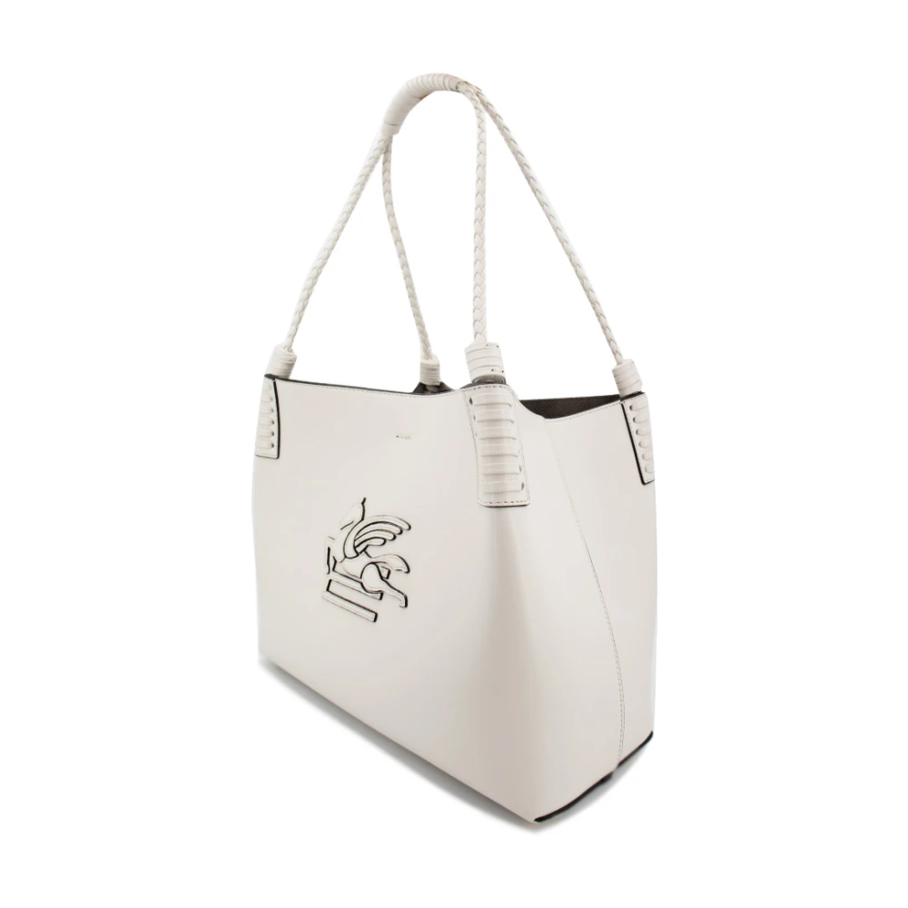 ETRO Iconische Bucket Bag met Interne Clutch White Dames