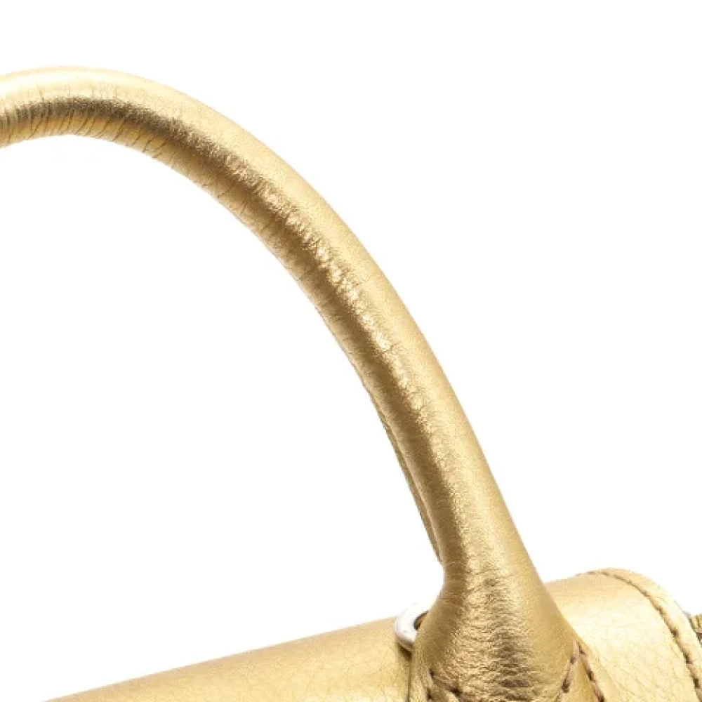 Louis Vuitton Vintage Pre-owned Leather backpacks Yellow Dames