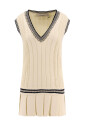 robe-blanche-a-col-v