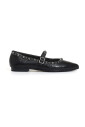 zwarte-leren-ballerinas-met-studs