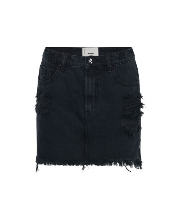 mini-jupe-en-denim-fox-black