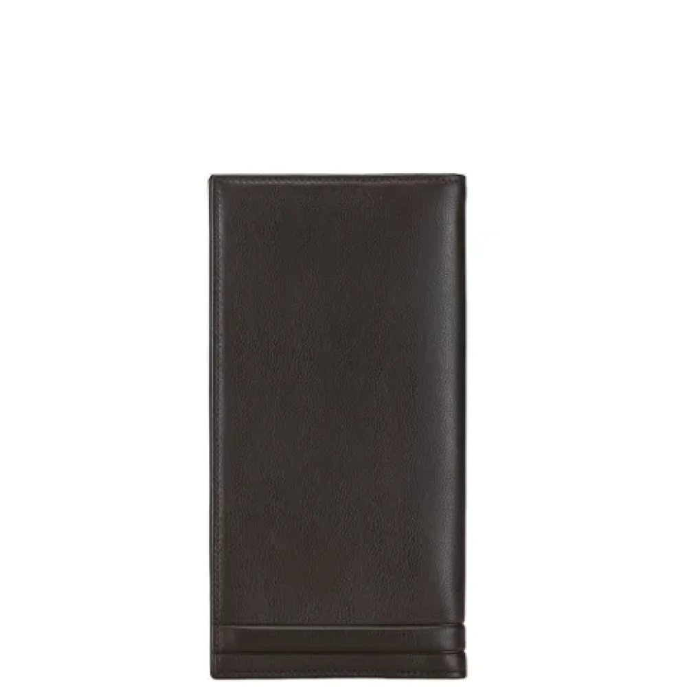 Salvatore Ferragamo Pre-owned Leather wallets Brown Dames