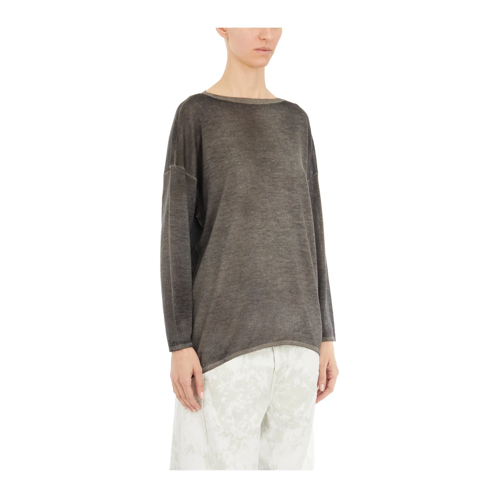 Avant Toi Kasjmier Boothals Trui Gray Dames