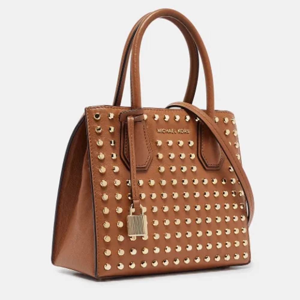 Michael Kors Pre-owned Leather totes Brown Dames
