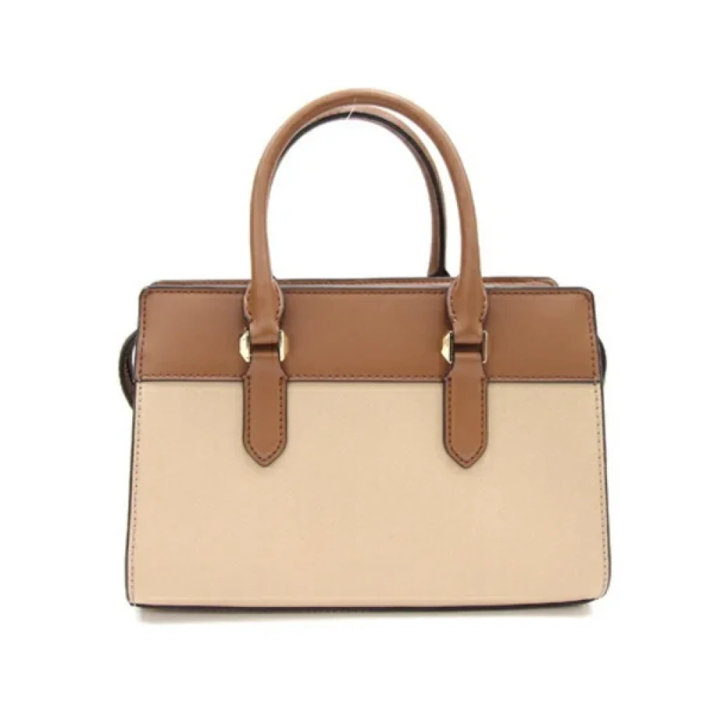 Michael Kors Pre-owned Leather handbags Beige Dames