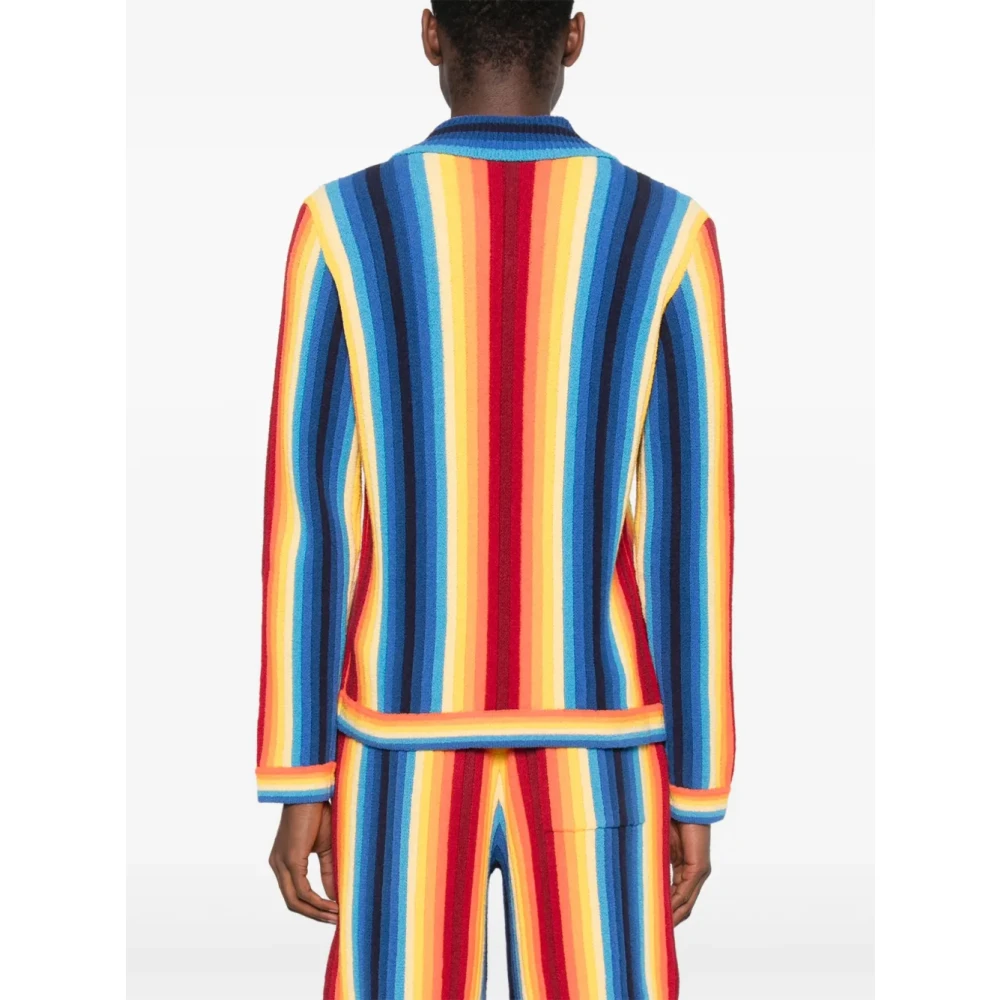 Casablanca Multicolor Spons Effect Jas met Logo Multicolor Heren