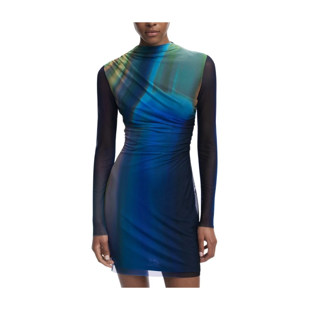 Desigual Damen Multicolor Kleider, Mehrfarbig, Mgröße: