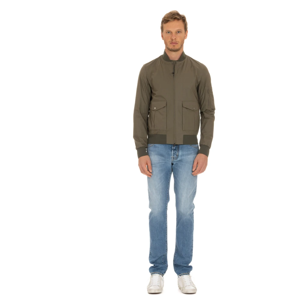 Herno Bomberjack Green Heren