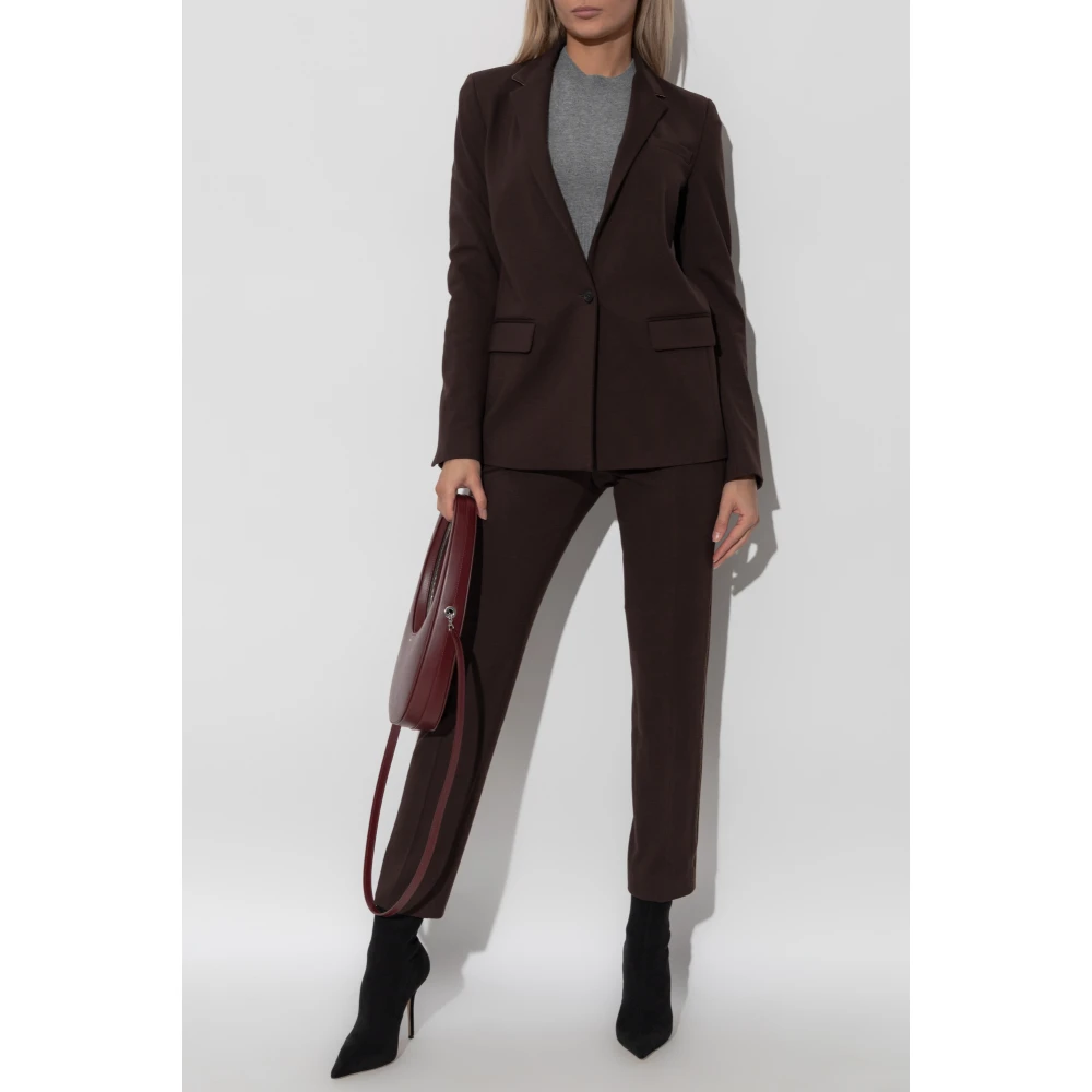 Fabiana Filippi Blazer met zakken Brown Dames