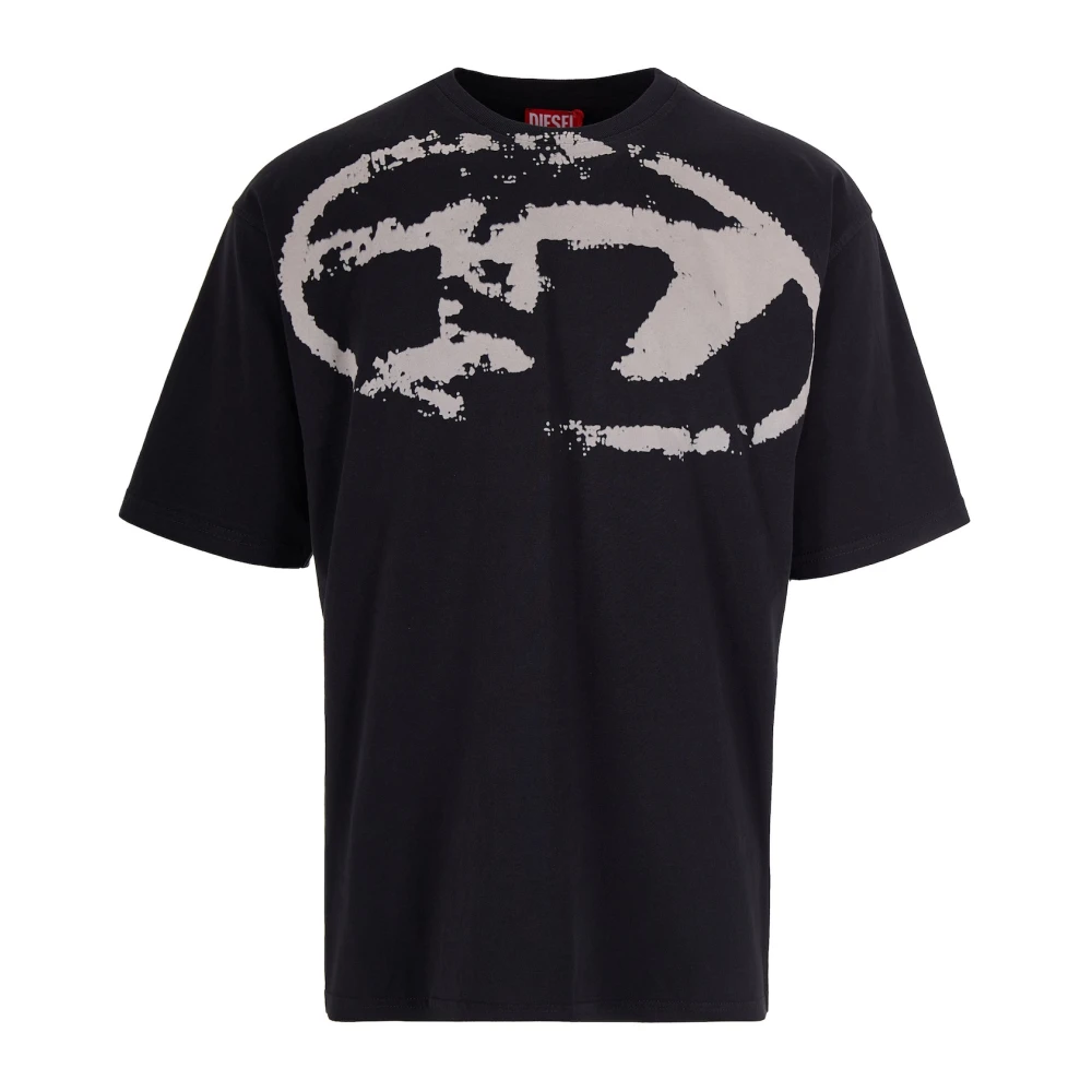 Diesel Men's Black T-Boxt N14 T-Shirt - T-Shirts - M - Tops