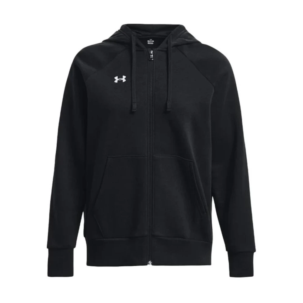 Under Armour Women's Black Rival Fleece Hoodie Full Zip