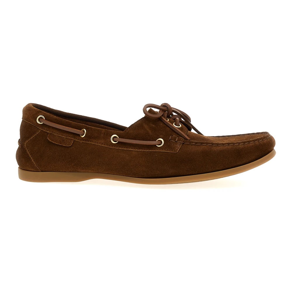 Tom Ford Men's Brown Robin Boat Shoe - Boat Shoes - 8 Uk - Shoes