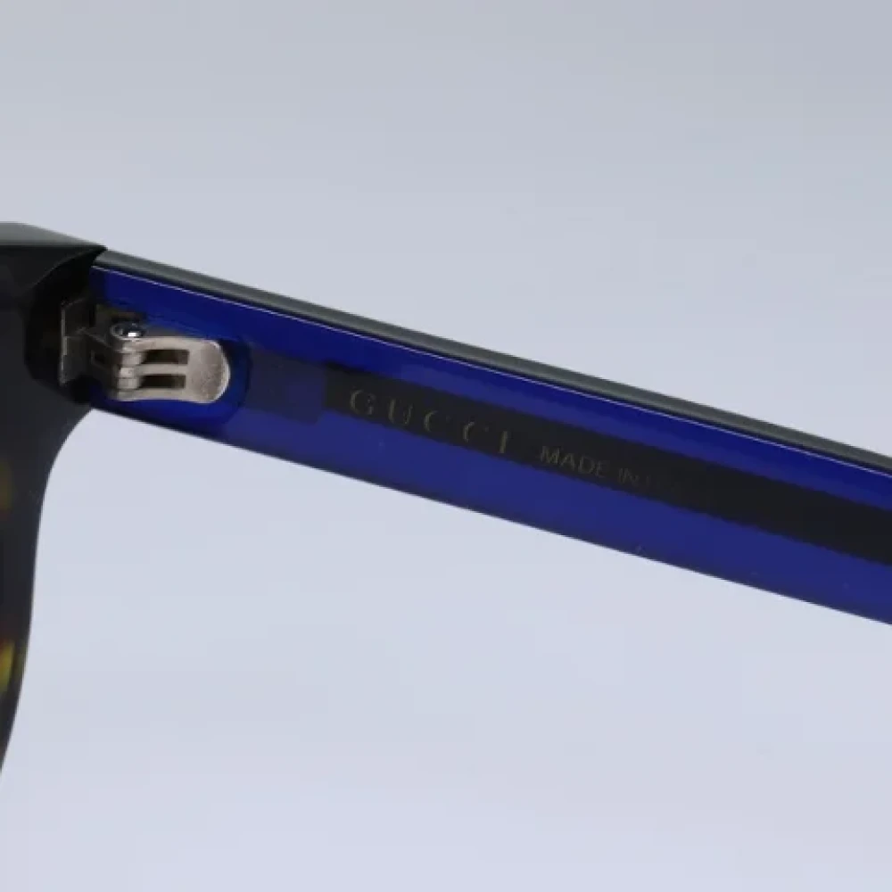 Gucci Vintage Pre-owned Plastic sunglasses Brown Dames