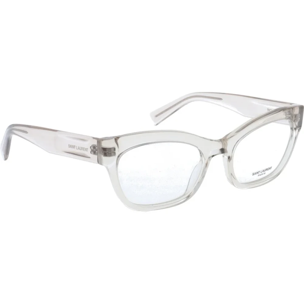 Saint Laurent Originele voorschriftbril met 3 jaar garantie Beige Dames