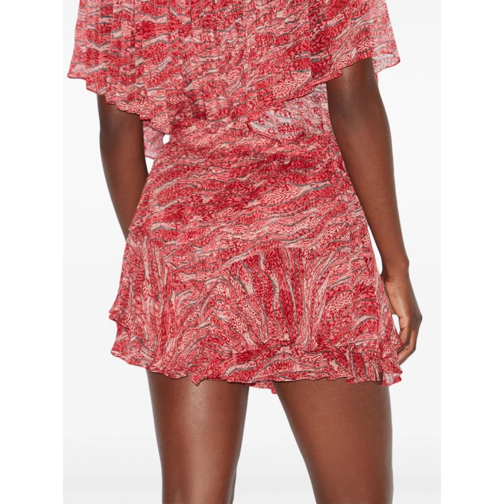 Isabel Marant Étoile Rode shorts voor moderne vrouwen Red Dames