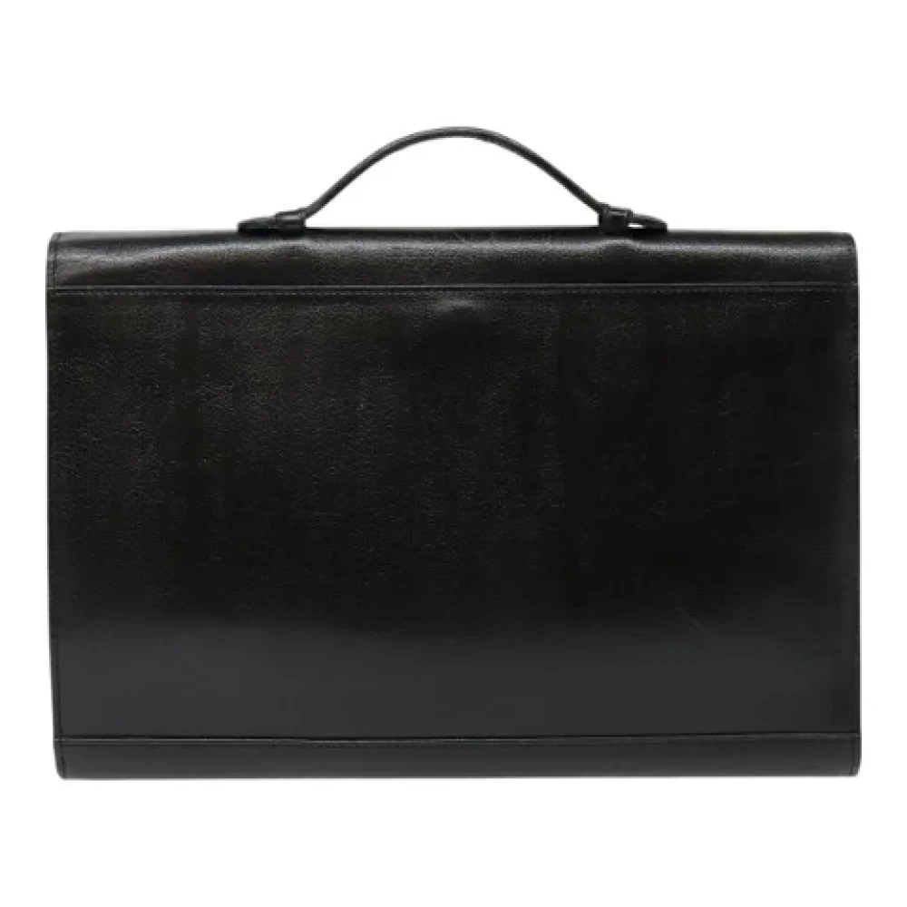 Bally Pre-owned Leather briefcases Black Dames