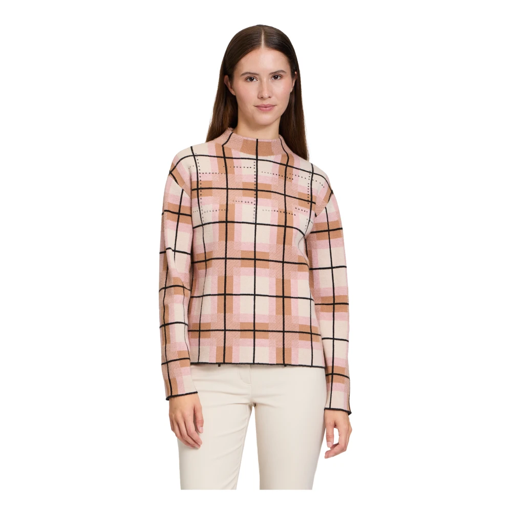 Betty Barclay Geruite Gebreide Trui Multicolor Dames