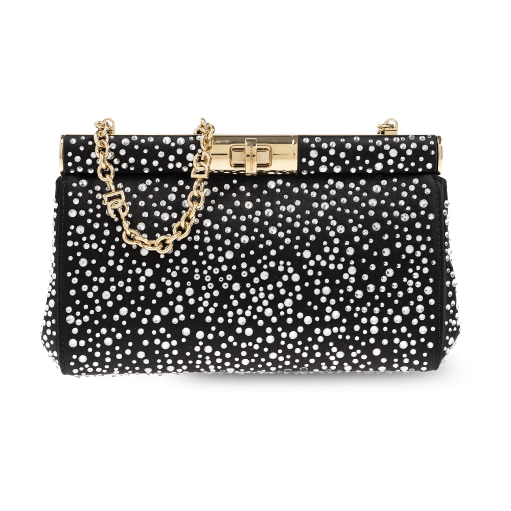 Dolce & Gabbana Schoudertas Marlene Medium Black Dames