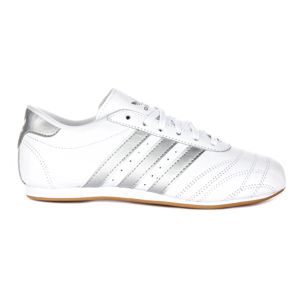 Adidas Women's White Silver Taekwondo Shoes - Skateboarding - 3 Uk - Sport