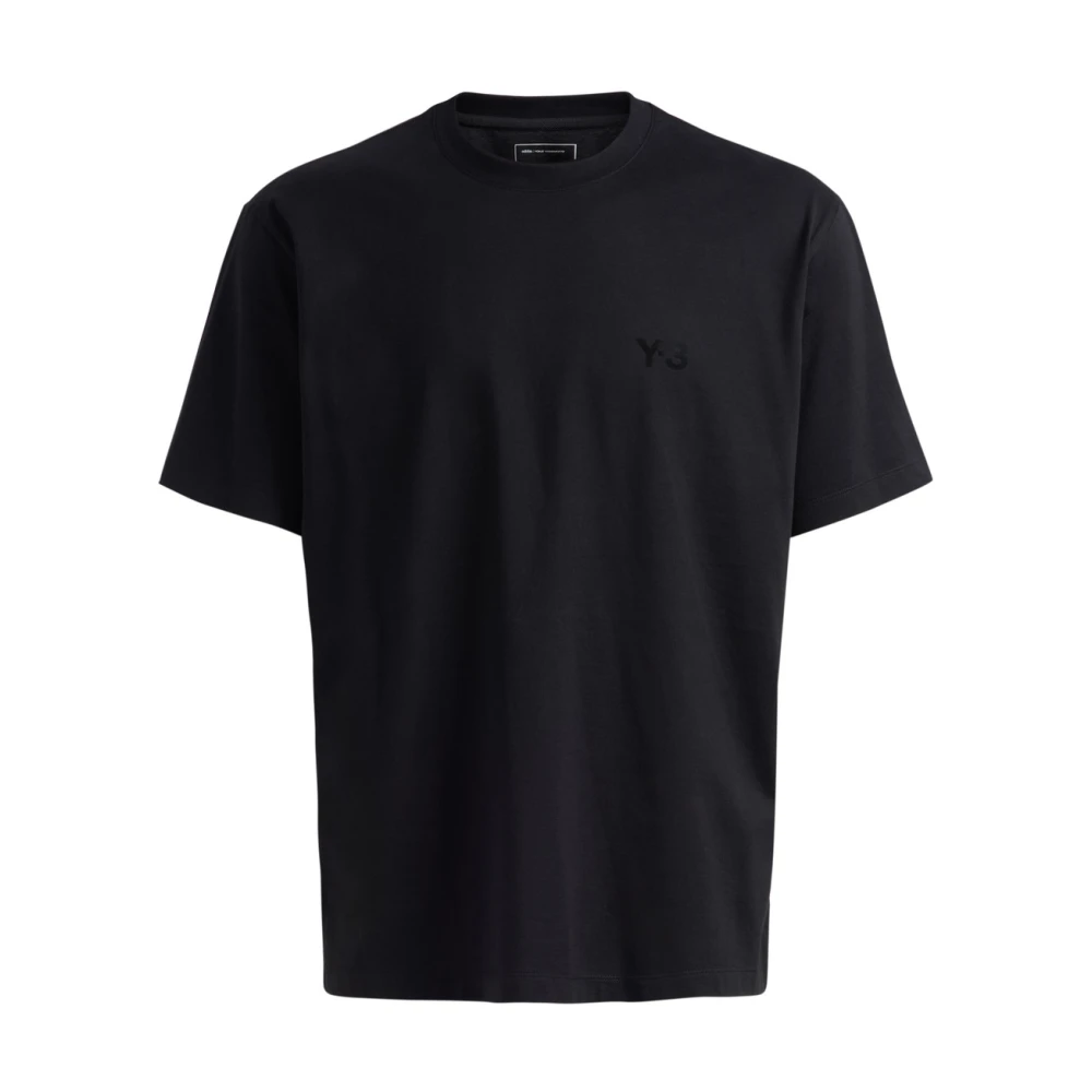 Y-3 Uomo Nero - Slim Short Sleeve Tee - Tops - M - Immagine 4