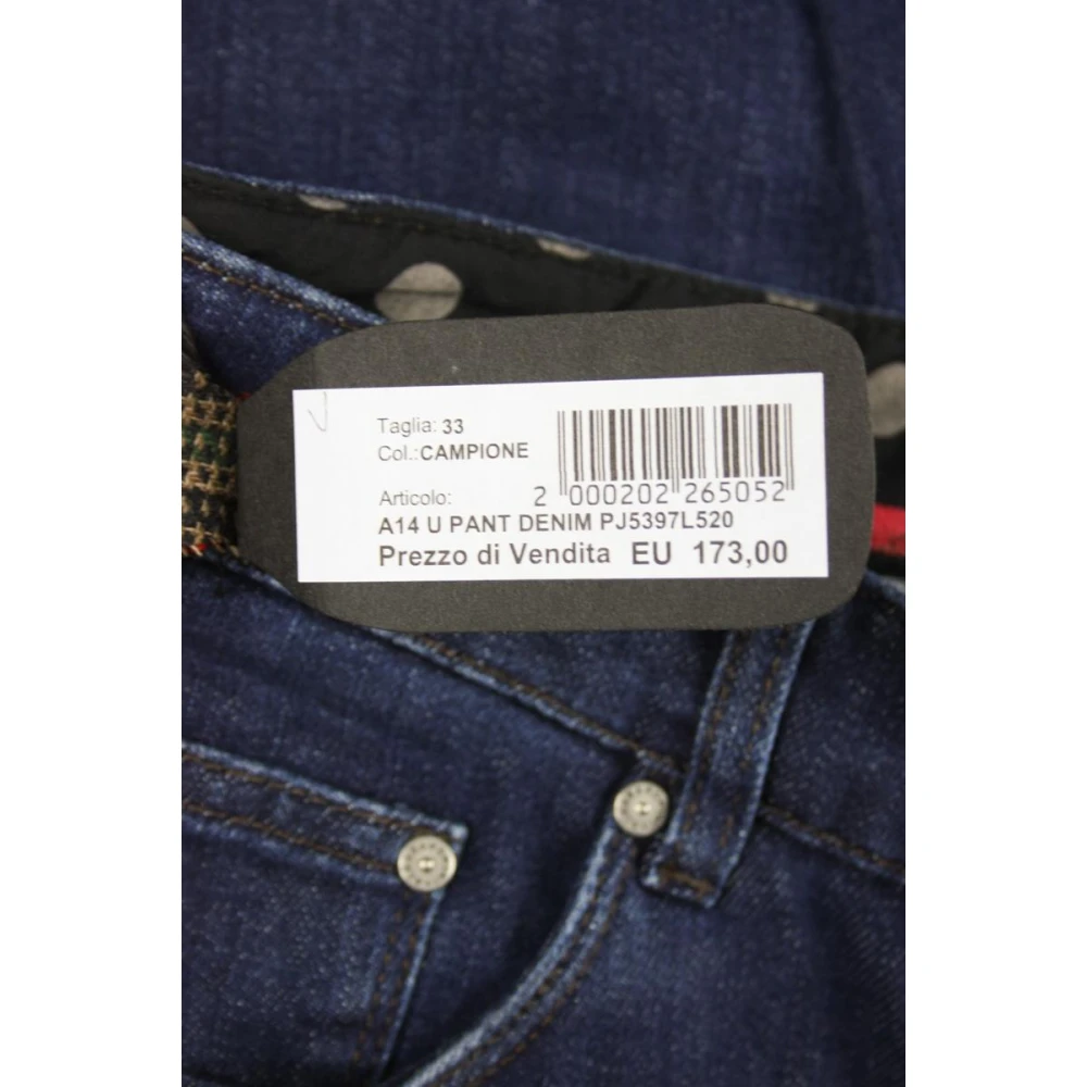 Daniele Alessandrini Klassieke Denim Jeans Blue Heren