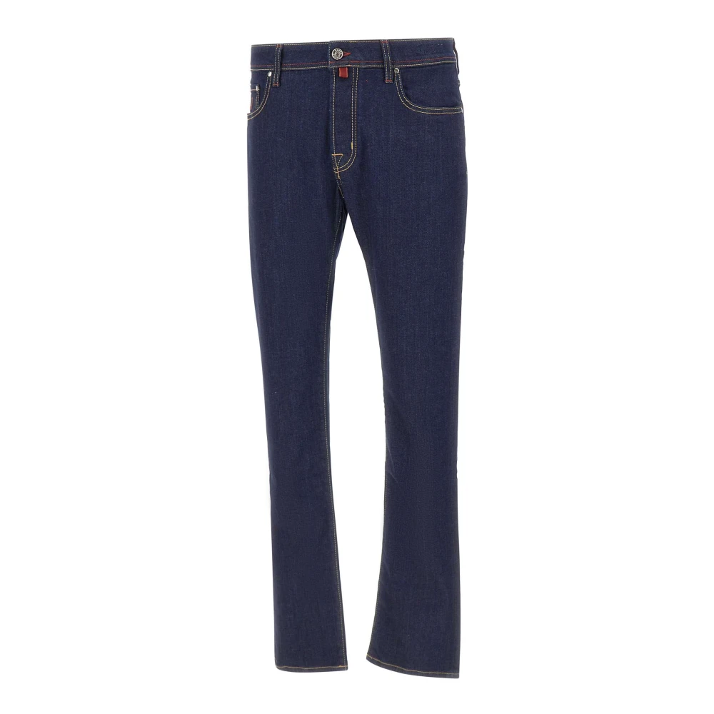 Jacob Cohën Herr Blå Jeans W36, Bomull, Bard Jeans