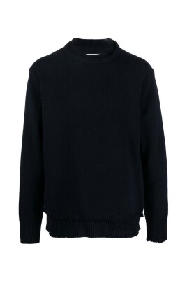 crew-neck-sweater-with-elbow-patches