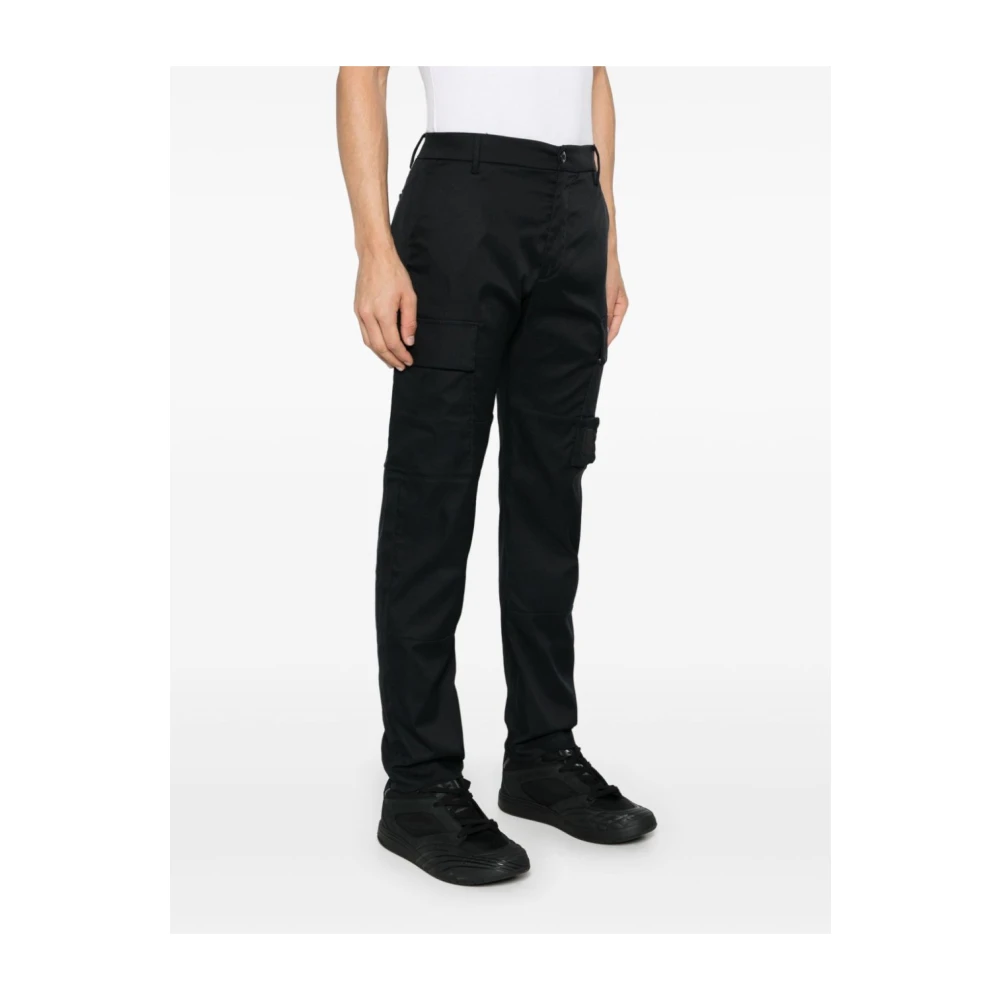 C.P. Company Metropolis Zwarte Cargo Broek Black Heren