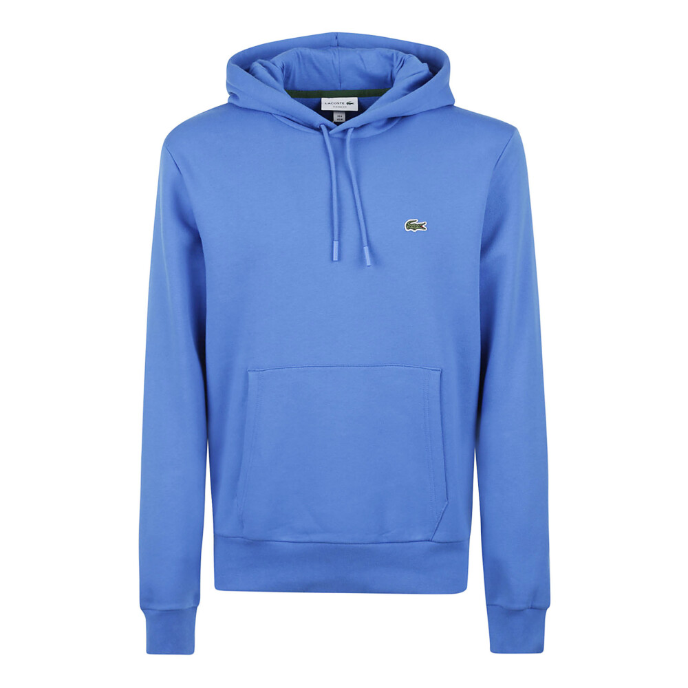 Sudadera lacoste azul online claro