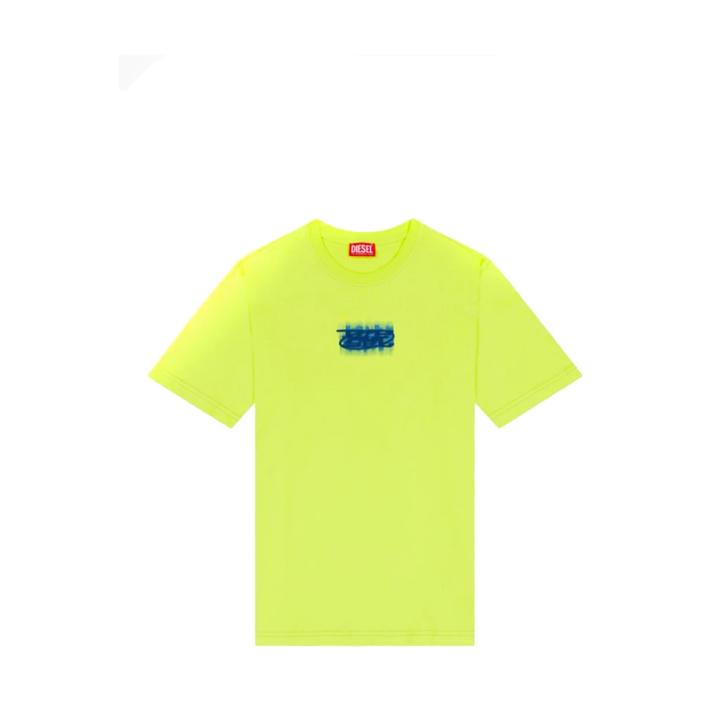 Diesel - Tops > T-Shirts - Yellow - Diesel - Modalova