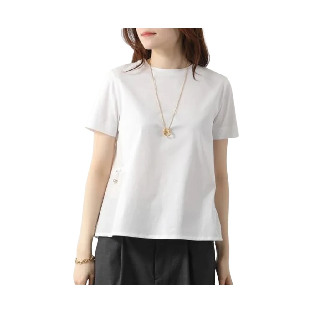 Herno - Tops > T-Shirts - White - Herno - Modalova