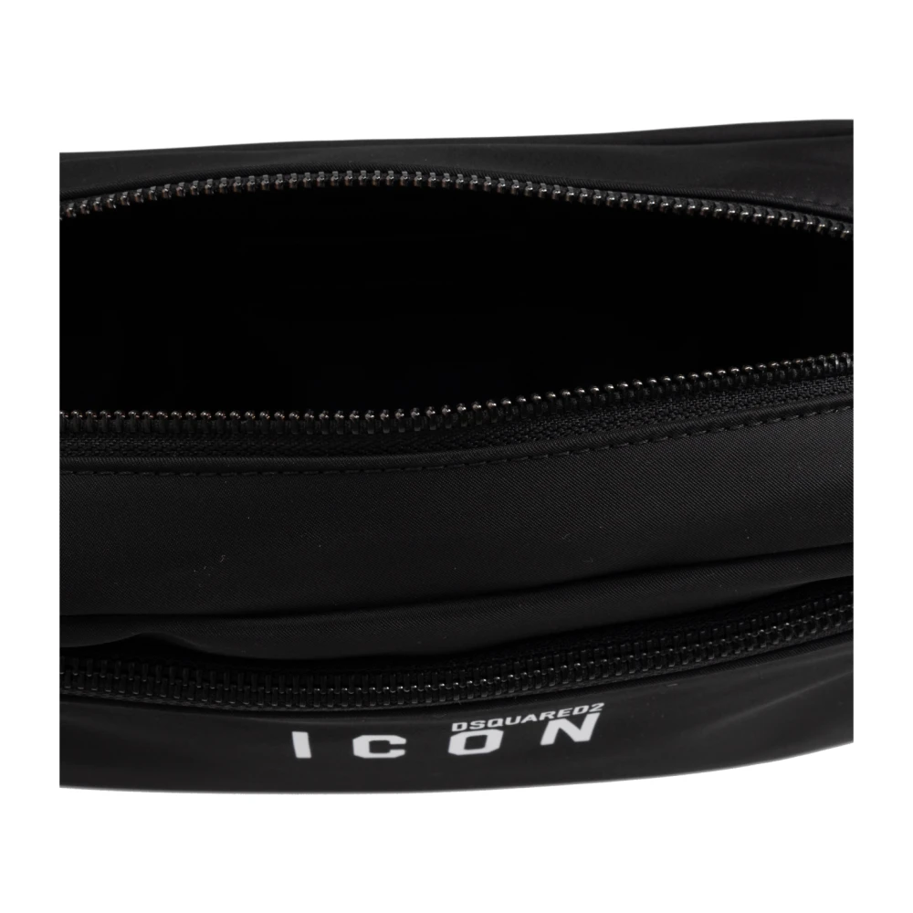 Dsquared2 Cosmetische tas met logo Black Heren