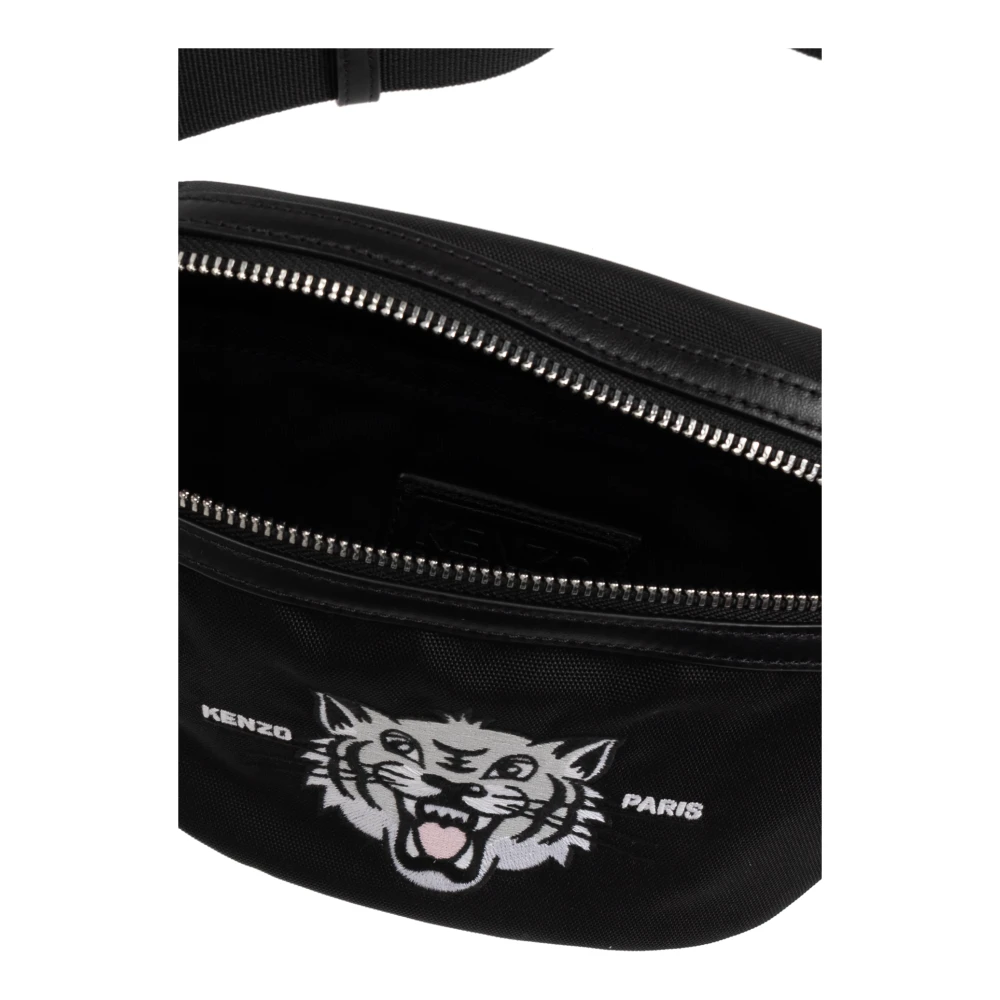 Kenzo Heuptas met tijgerhoofdmotief Black Heren